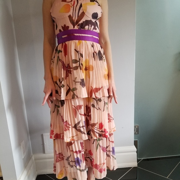 Colorful ankle length  Mendocino dress - Picture 4 of 6